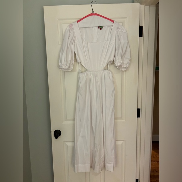 Staud Astro Dress - White (Size 8) - Picture 5 of 5